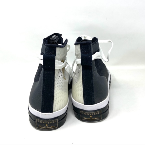 Converse Chuck 70 HI Black White Casual Shoes Men's Size High Top Mesh 170419C - Picture 13 of 13